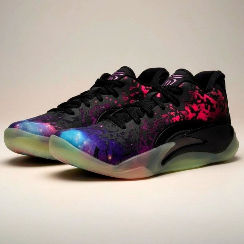 Jordan‎ Zion 3 Basketball Shoes - Black Red Vivid Purple - Men's Size 7 - NIB